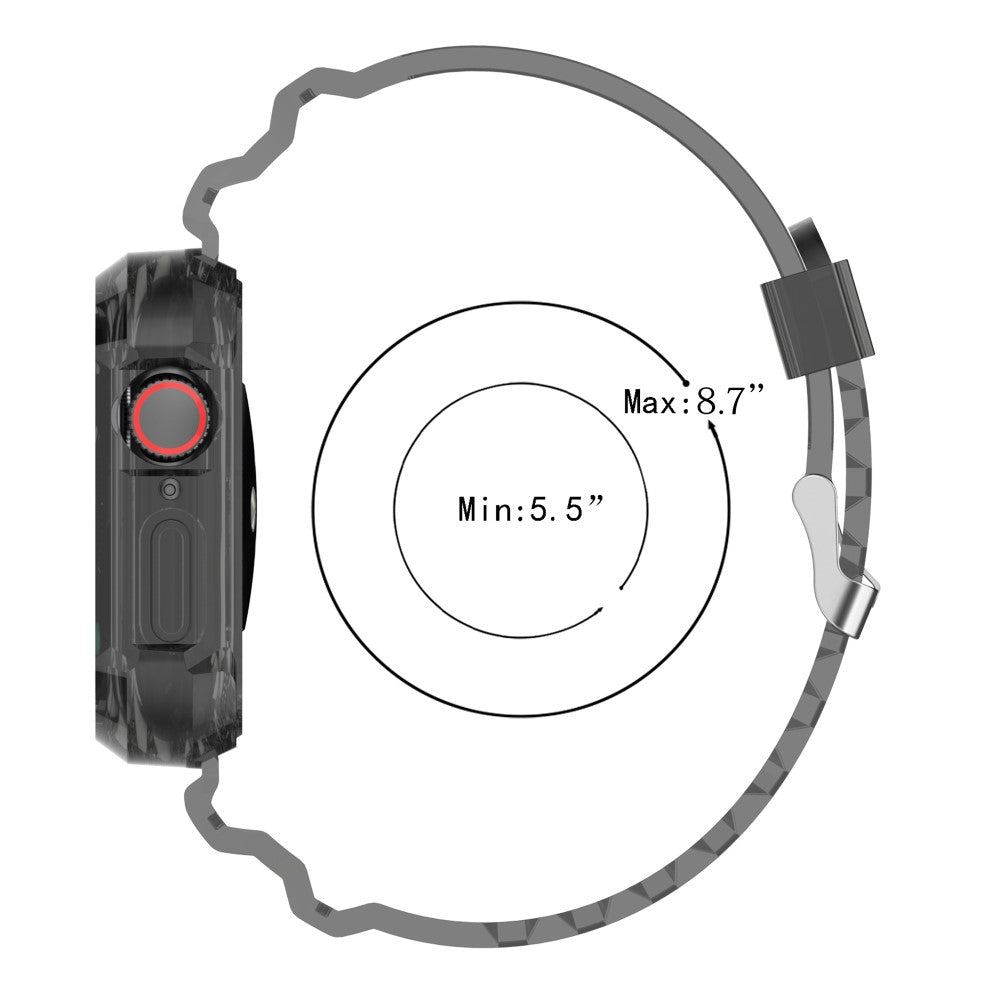 Vildt slidstærk Universal Apple Silikone Rem - Gul#serie_6