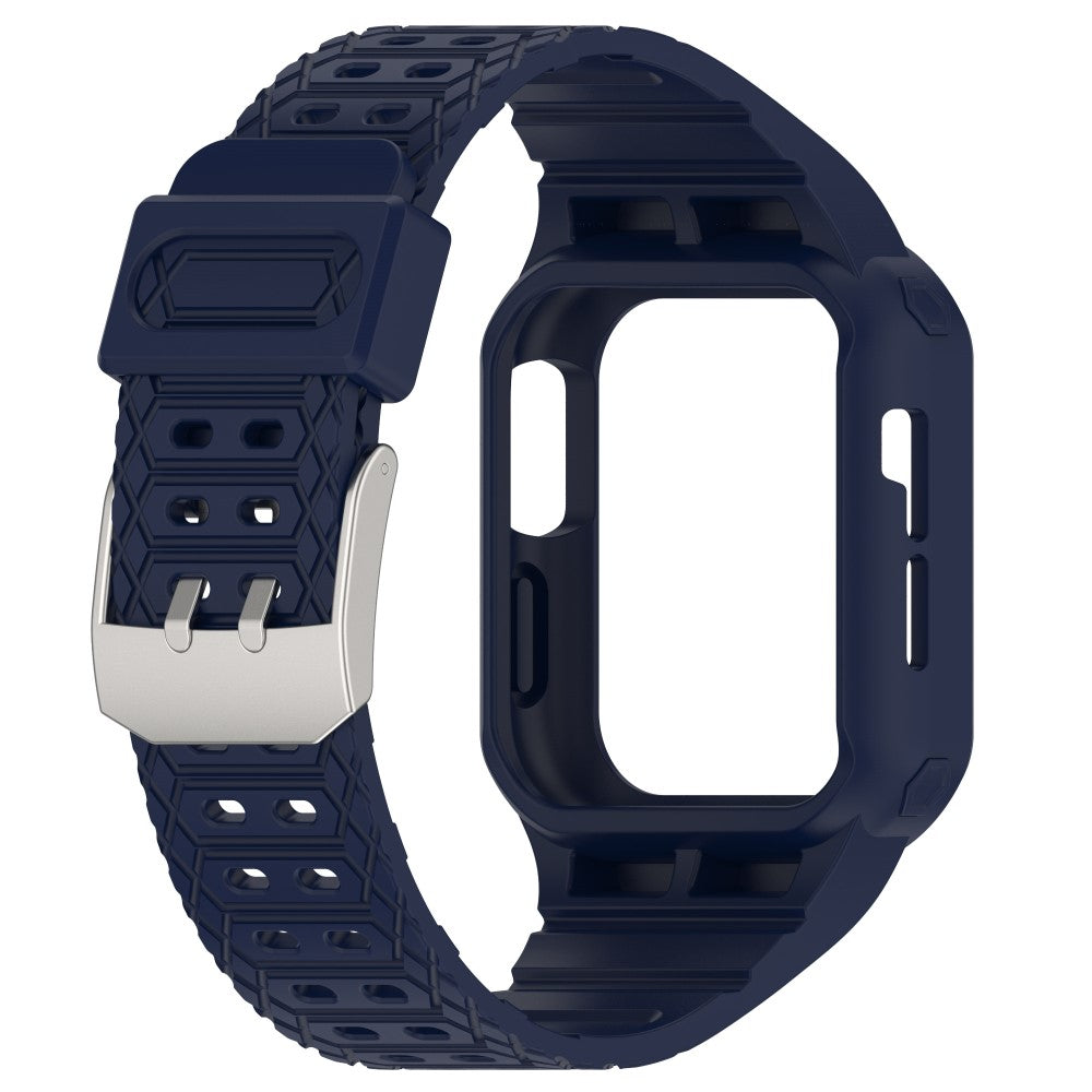 Meget Komfortabel Plastik Universal Rem passer til Apple Smartwatch - Blå#serie_7