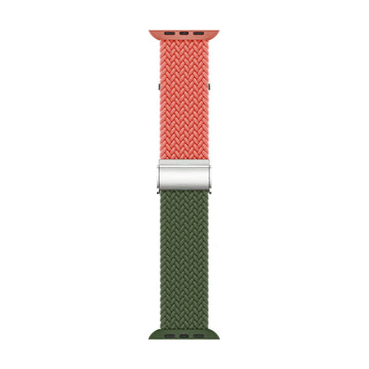 Glimrende Nylon Universal Rem passer til Apple Smartwatch - Grøn#serie_3