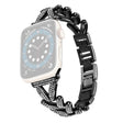 Super elegant Universell Apple Metall und Strass armband