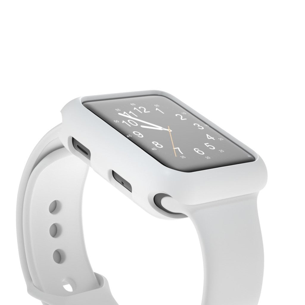 Vildt Fed Apple Watch Series 1-3 42mm Silikone Cover - Hvid#serie_2