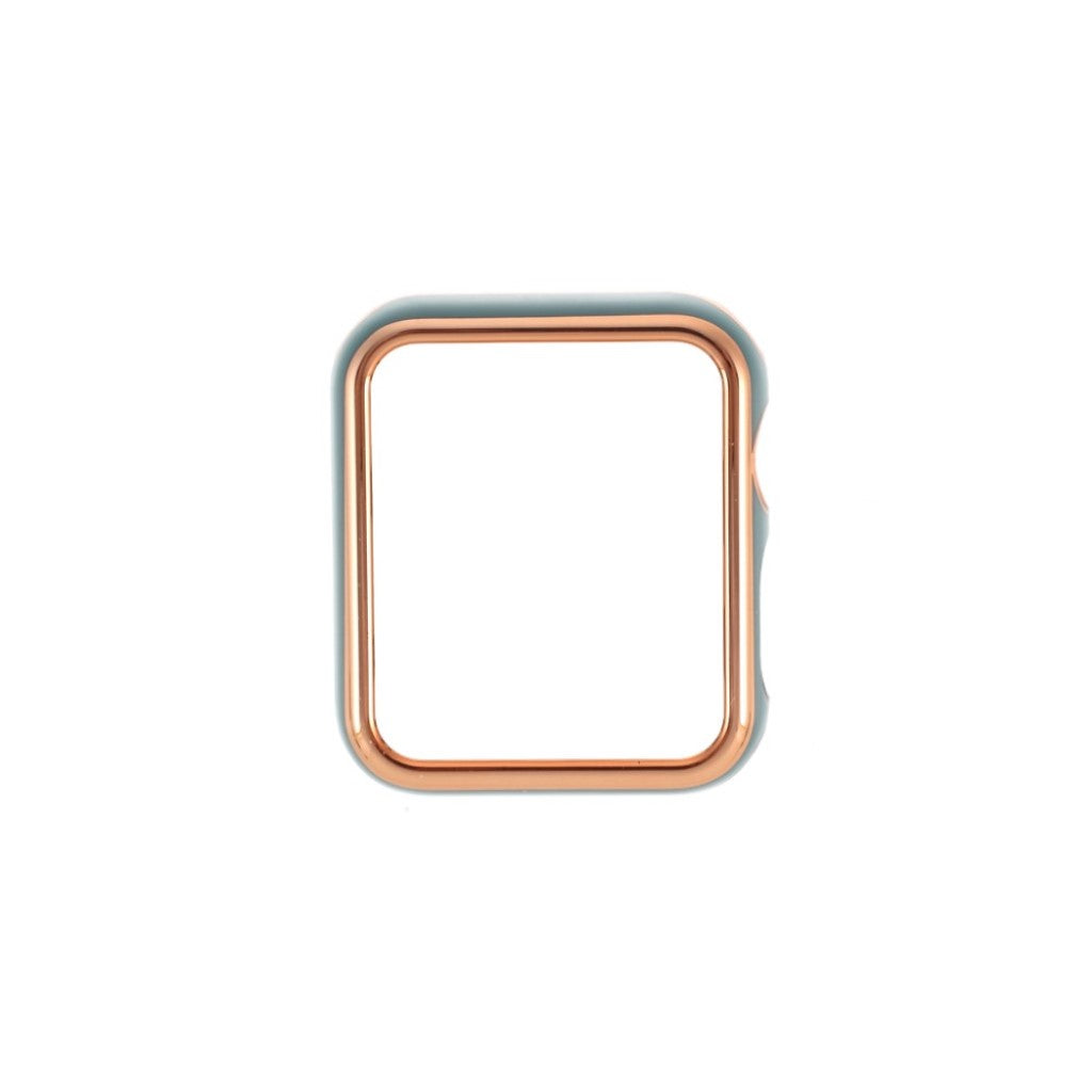 Apple Watch Series 1-3 42mm Stilfuld Plastik Bumper  - Guld#serie_5