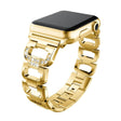 Schön Apple Watch Series 1-3 38mm Metall und Strass armband