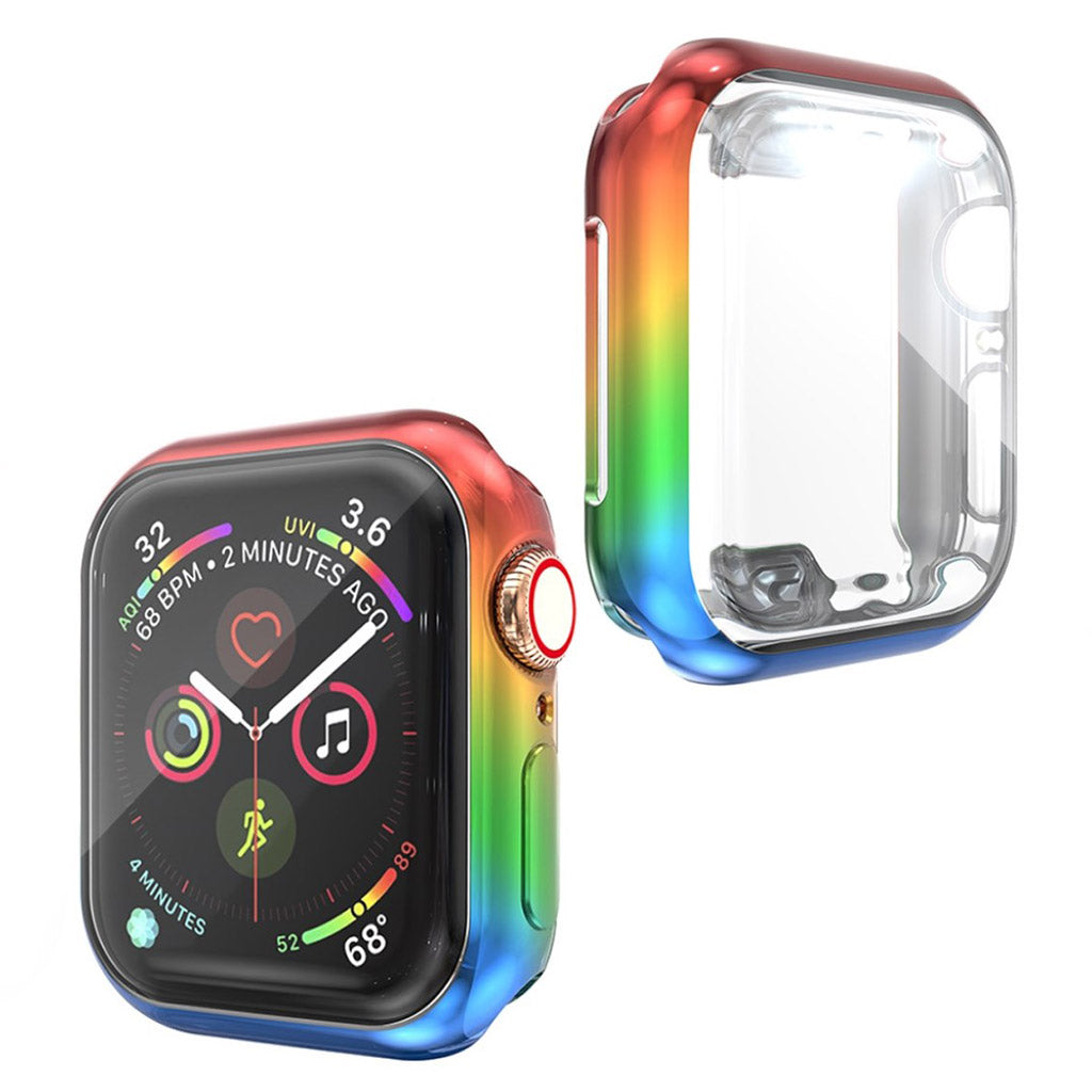 Apple Watch Series 1-3 38mm Unik Silikone Bumper  - Flerfarvet#serie_3