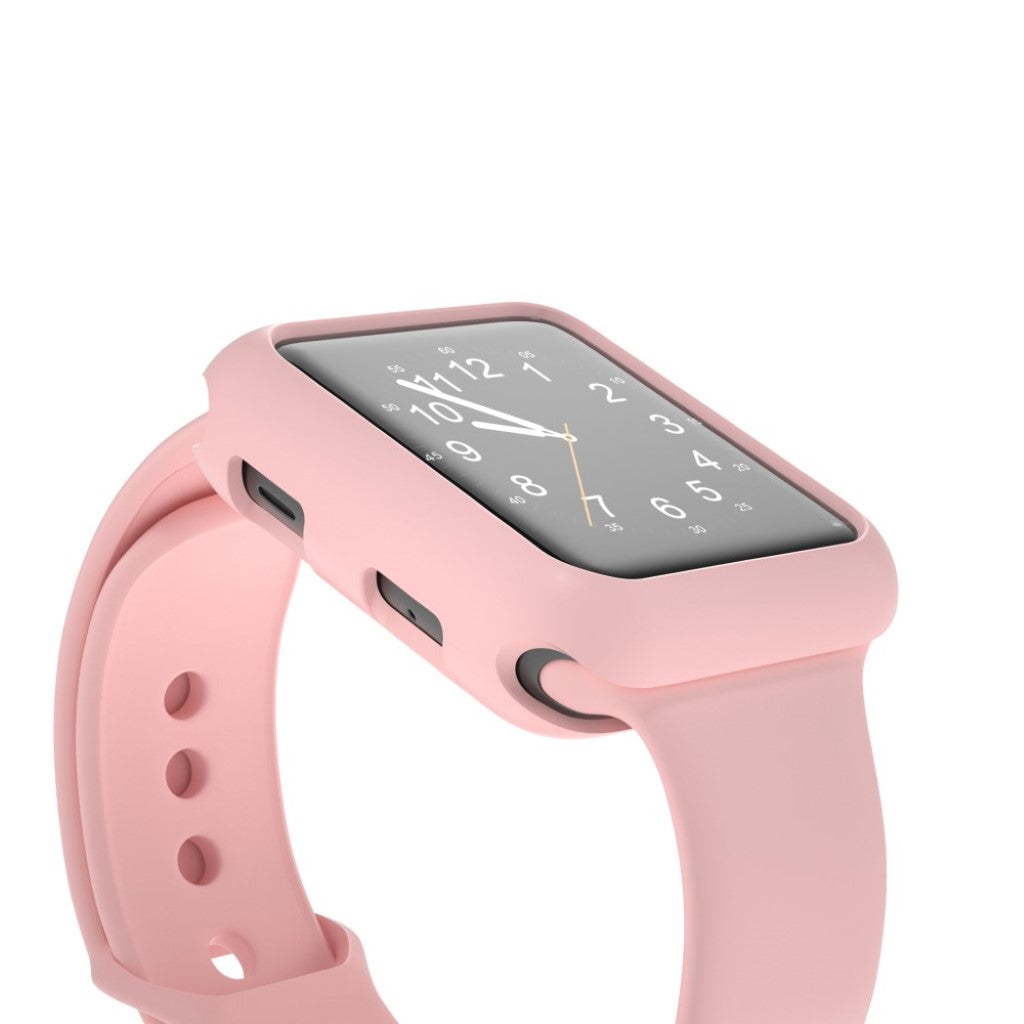 Vildt Fed Apple Watch Series 1-3 38mm Silikone Cover - Pink#serie_7