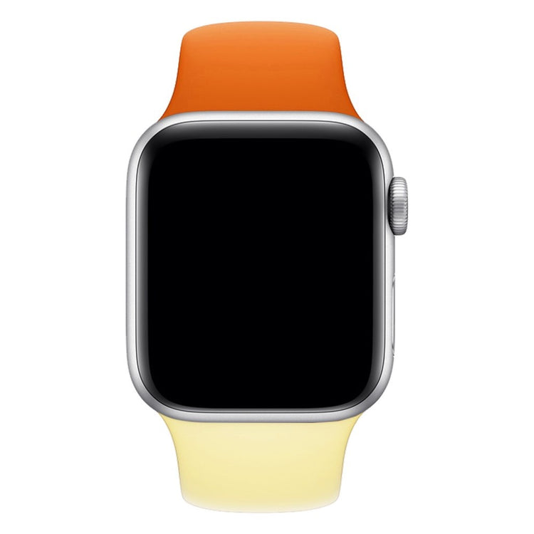 Sejt Apple Watch Series 4 40mm Silikone Rem - Orange#serie_5