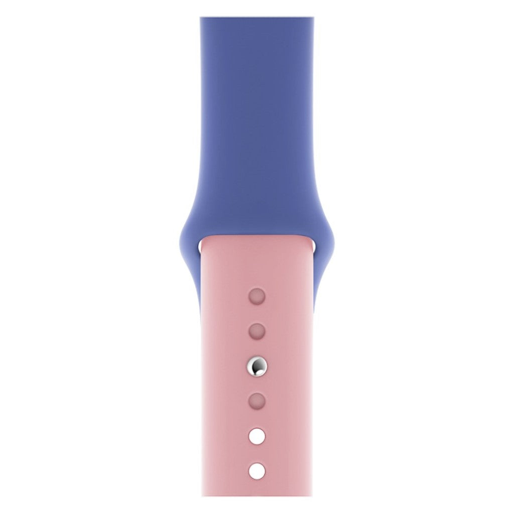 Sejt Apple Watch Series 4 40mm Silikone Rem - Flerfarvet#serie_8