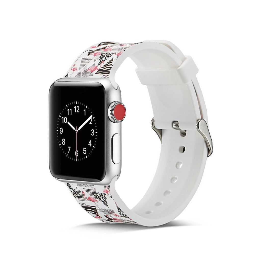 Super godt Apple Watch Series 4 44mm Silikone Rem - Flerfarvet#serie_6