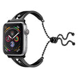 Elegant Apple Watch Series 5 40mm Metall und Strass armband
