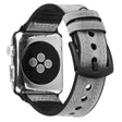 Apple Watch Series 5 40mm Echtes Leder und Silikon / TPU armband
