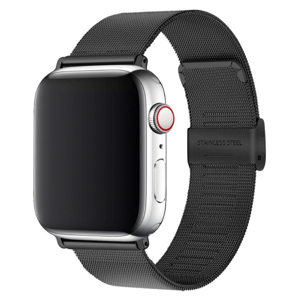 Cool Apple Watch Series 5 40mm / Apple Watch 40mm Metal Rem - Sort#serie_2