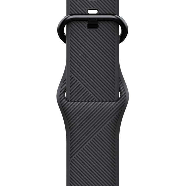 Helt vildt kønt Apple Watch Series 5 40mm Silikone Rem - Sort#serie_096