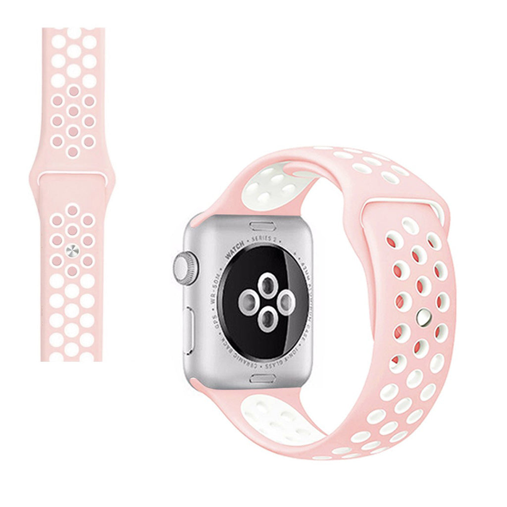 Helt vildt rart Universal Apple Silikone Rem - Pink#serie_18