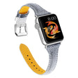 Super bequem Apple Watch Series 5 44mm Echtes Leder armband