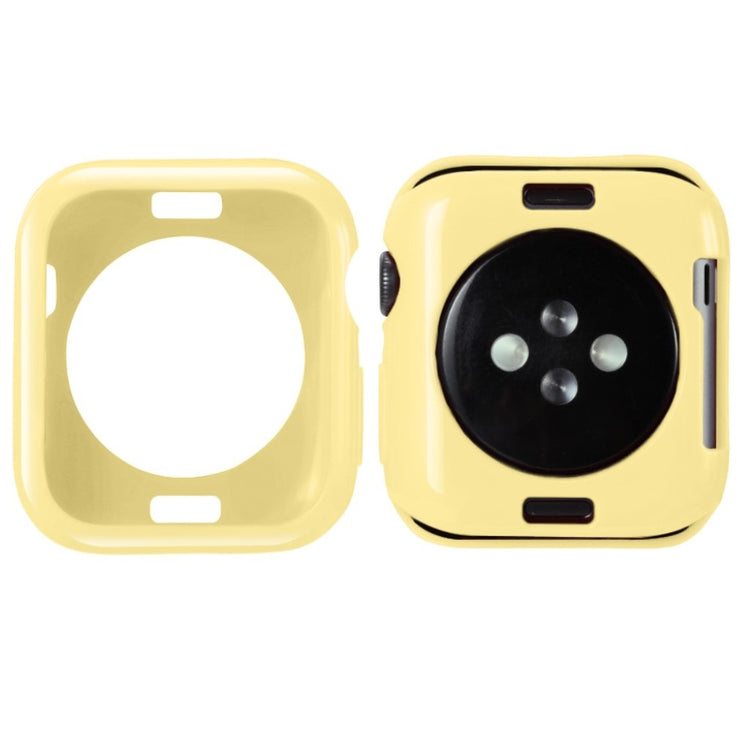 Mega Godt Apple Watch Series 5 44mm Silikone Cover - Gul#serie_6