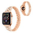 Mega cool Universell Apple Metall und Strass armband