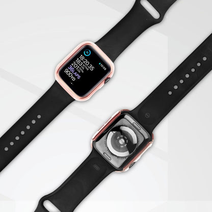 Meget Flot Universal Apple Cover med Skærmbeskytter i Plastik og Hærdet Glas - Pink#serie_4