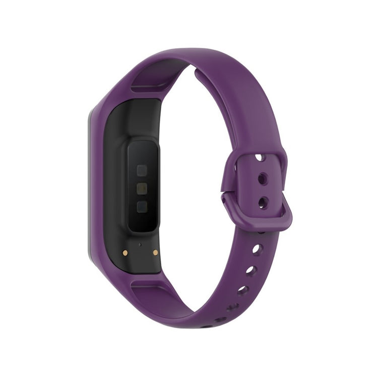 Vildt flot Samsung Gear Fit2 Silikone Rem - Lilla#serie_14