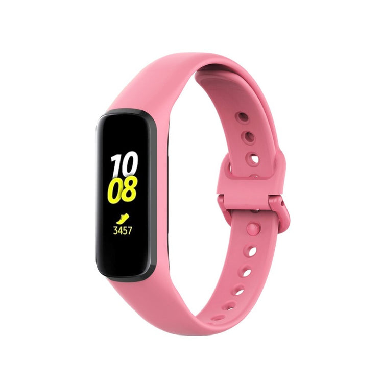 Vildt flot Samsung Gear Fit2 Silikone Rem - Pink#serie_3