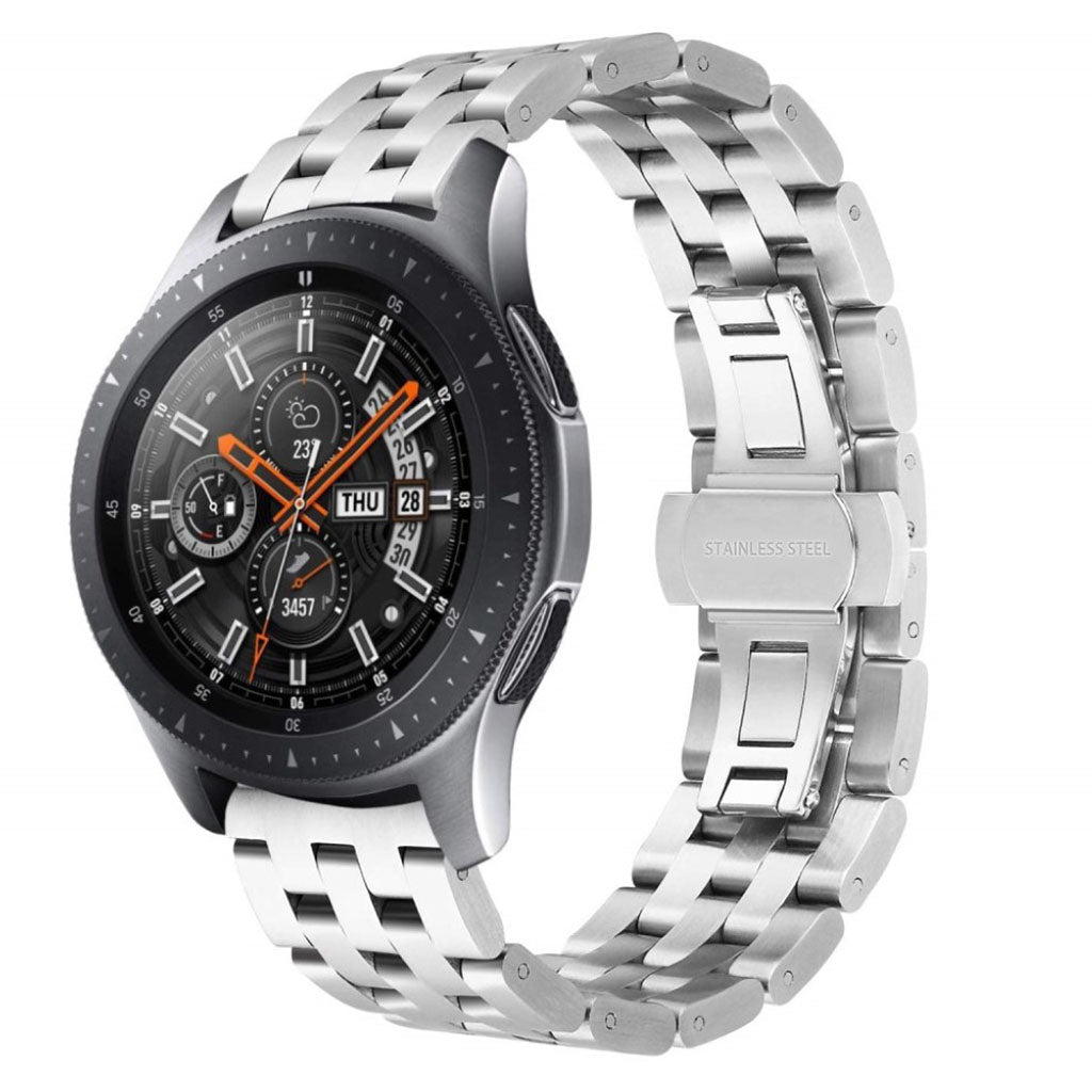 Meget sejt Samsung Galaxy Watch (46mm) Metal Rem - Sølv#serie_2