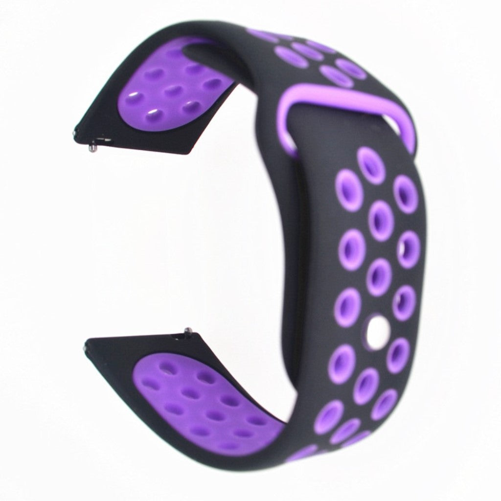 Super pænt Samsung Galaxy Watch Active Silikone Rem - Flerfarvet#serie_10