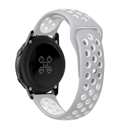 Super pænt Samsung Galaxy Watch Active Silikone Rem - Flerfarvet#serie_15