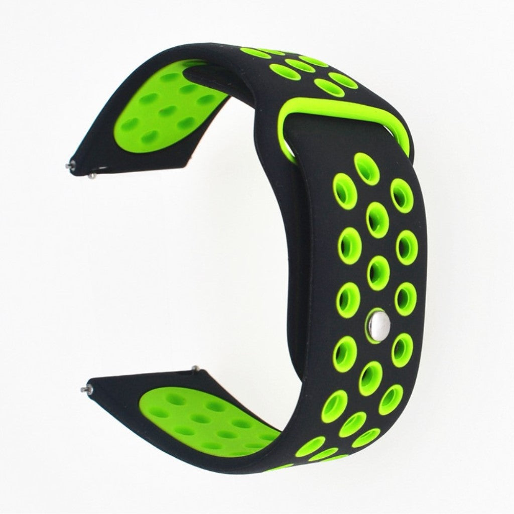 Super pænt Samsung Galaxy Watch Active Silikone Rem - Sort#serie_8