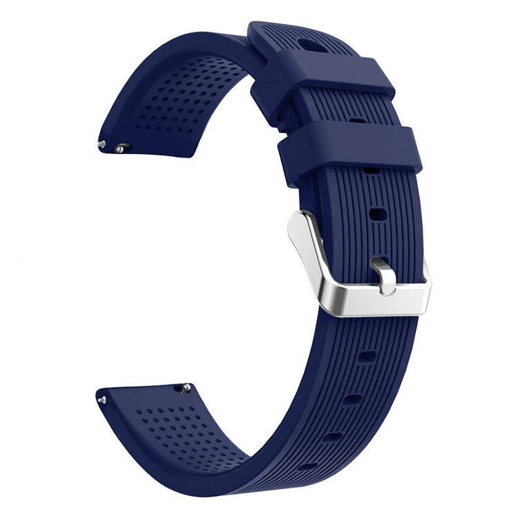 Rigtigt fed Samsung Galaxy Watch Active Silikone Rem - Blå#serie_11