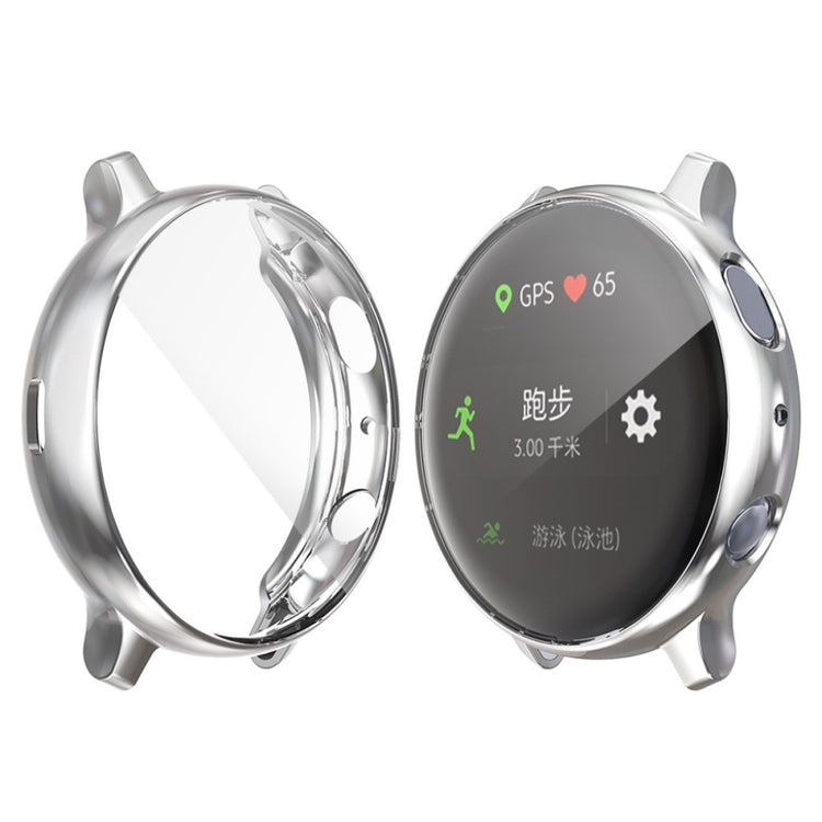 Meget Flot Samsung Galaxy Watch Active 2 - 44mm Silikone Cover - Sølv#serie_2