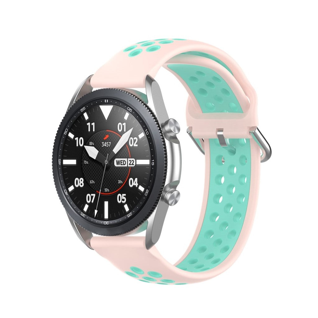 Klassisk Samsung Galaxy Watch 3 (45mm) Silikone Rem - Pink#serie_13