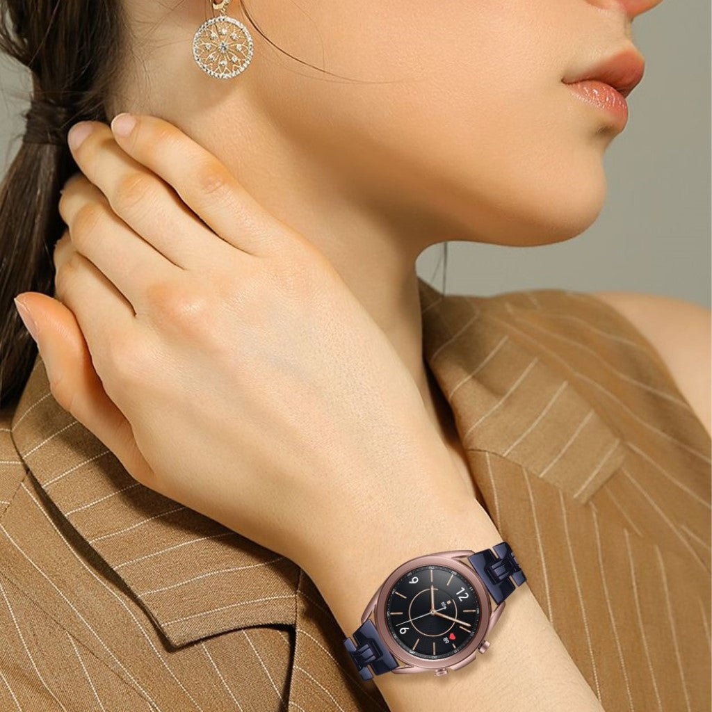 Meget nydelig Samsung Galaxy Watch 3 (41mm)  Rem - Sort#serie_1