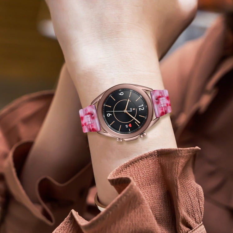 Holdbart Samsung Galaxy Watch 3 (41mm)  Rem - Rød#serie_10