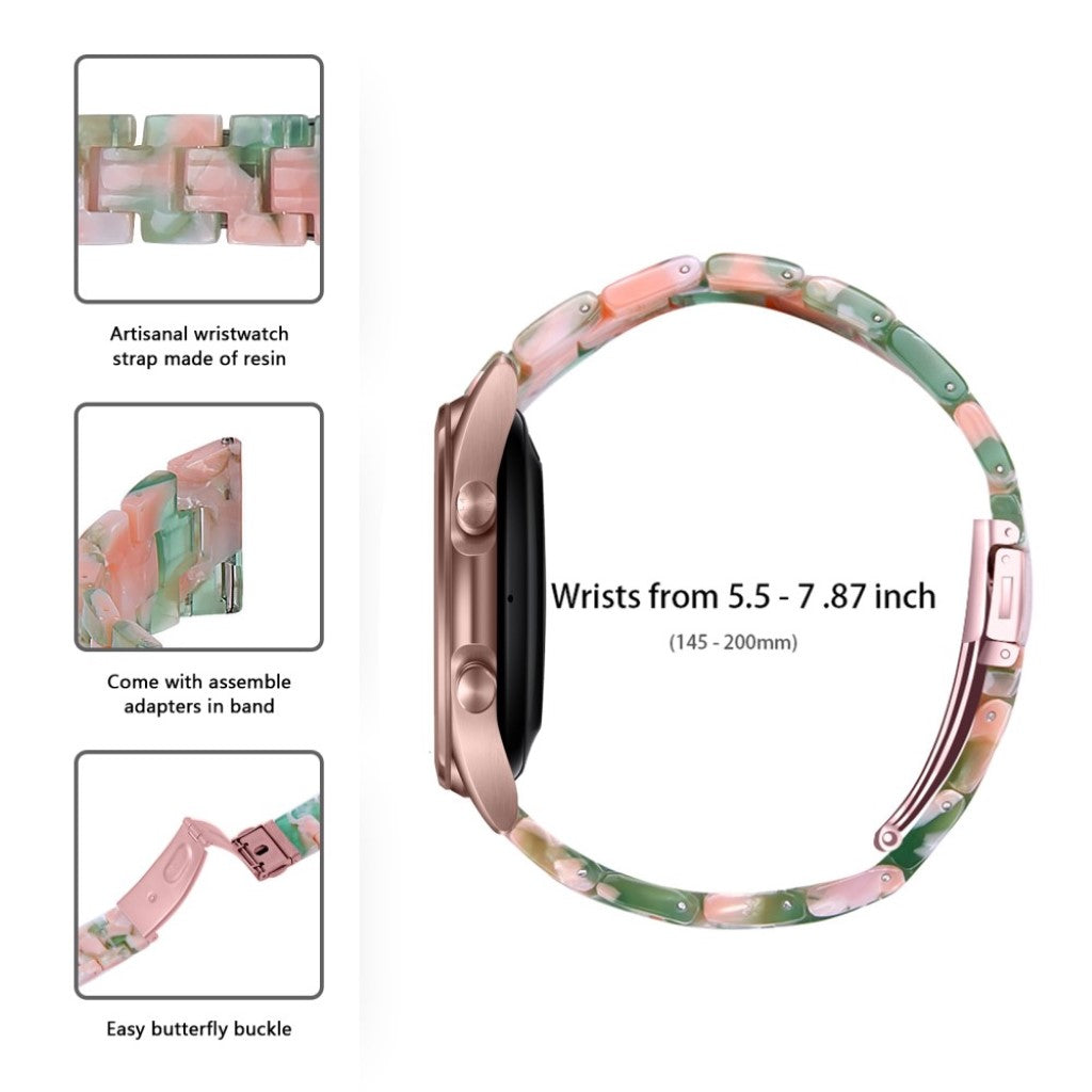 Holdbart Samsung Galaxy Watch 3 (41mm)  Rem - Flerfarvet#serie_11