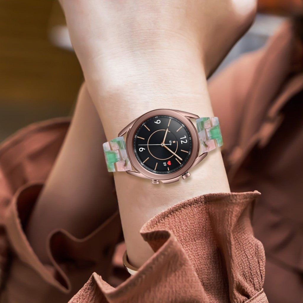 Holdbart Samsung Galaxy Watch 3 (41mm)  Rem - Flerfarvet#serie_11