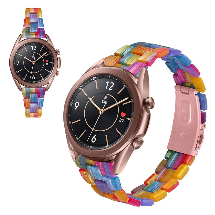 Holdbart Samsung Galaxy Watch 3 (41mm)  Rem - Flerfarvet#serie_12