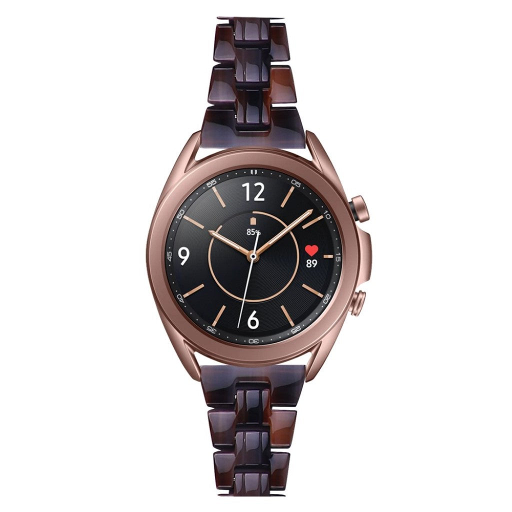 Holdbart Samsung Galaxy Watch 3 (41mm)  Rem - Brun#serie_16