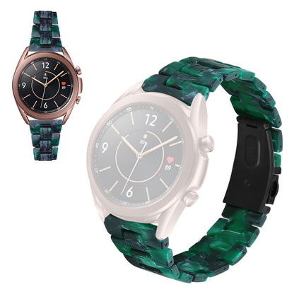Holdbart Samsung Galaxy Watch 3 (41mm)  Rem - Grøn#serie_20