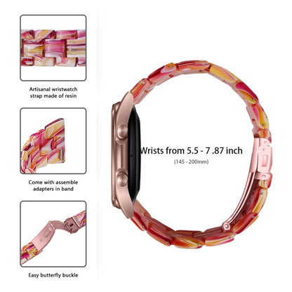 Holdbart Samsung Galaxy Watch 3 (41mm)  Rem - Rød#serie_9