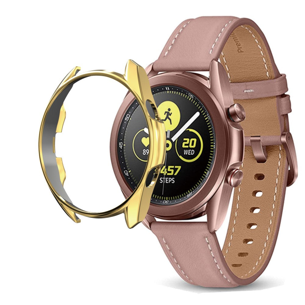 Samsung Galaxy Watch 3 (41mm)  Silikone Bumper  - Guld#serie_3