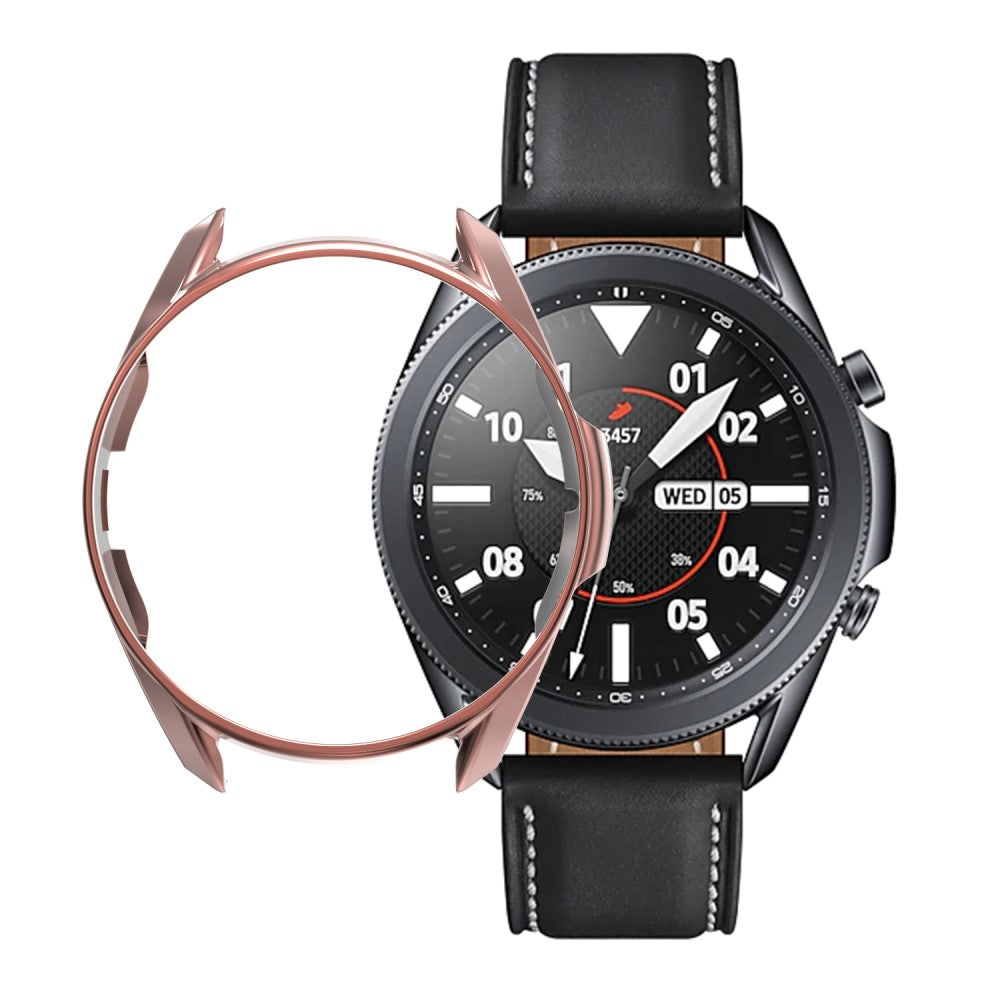 Samsung Galaxy Watch 3 (41mm)  Silikone Bumper  - Brun#serie_5