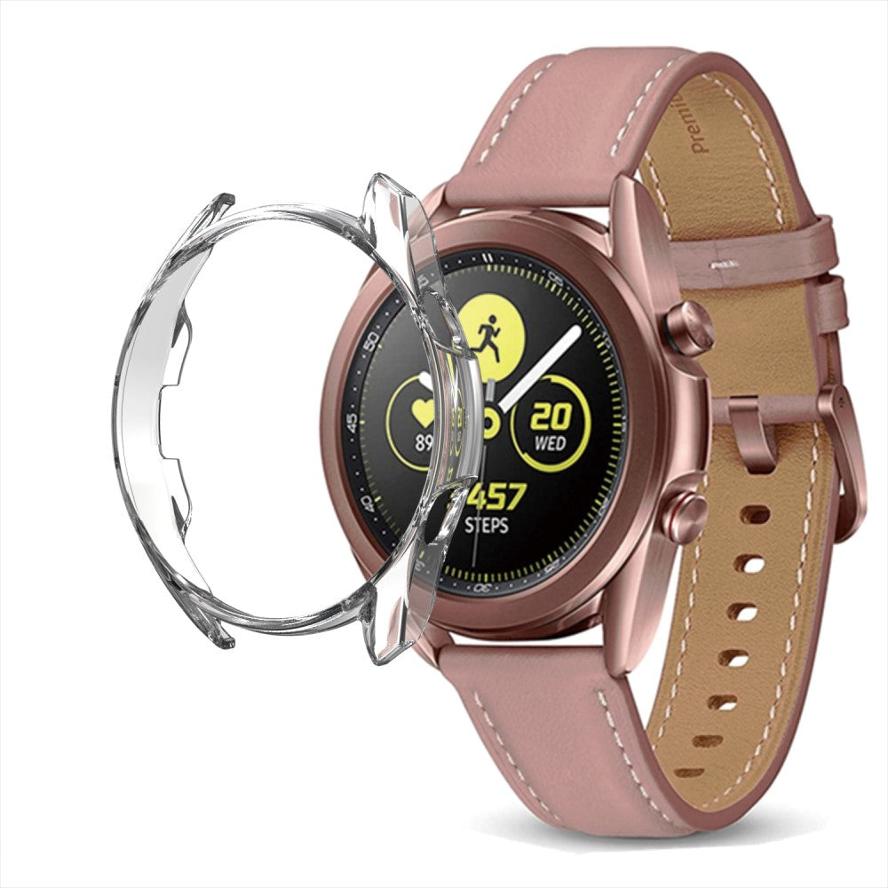 Samsung Galaxy Watch 3 (41mm)  Silikone Bumper  - Gennemsigtig#serie_6