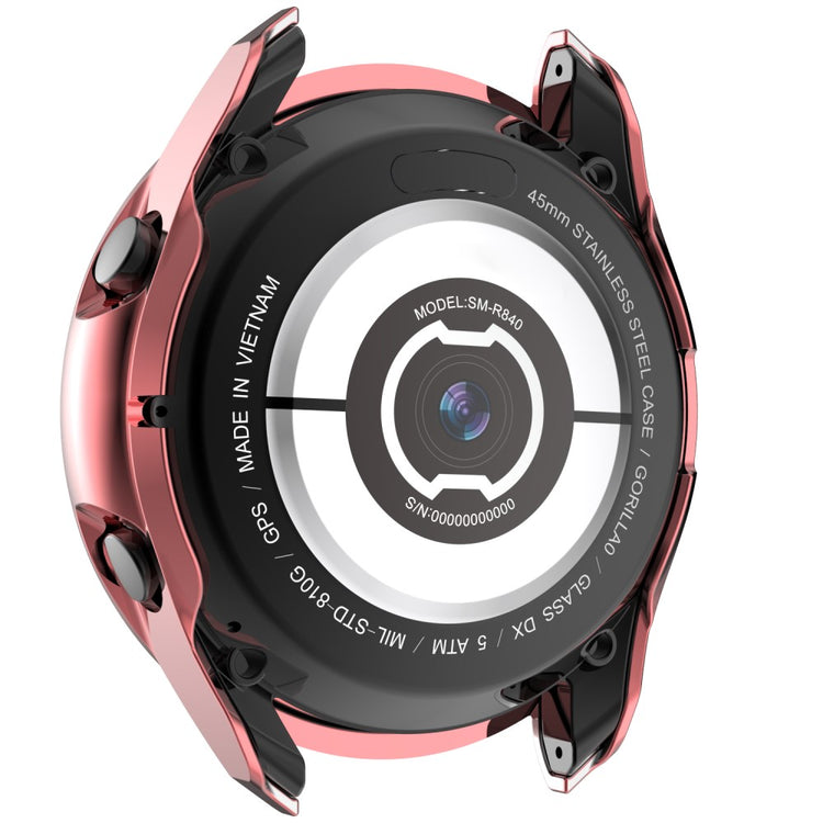 Samsung Galaxy Watch 3 (41mm)  Plastik og Rhinsten Bumper  - Pink#serie_2