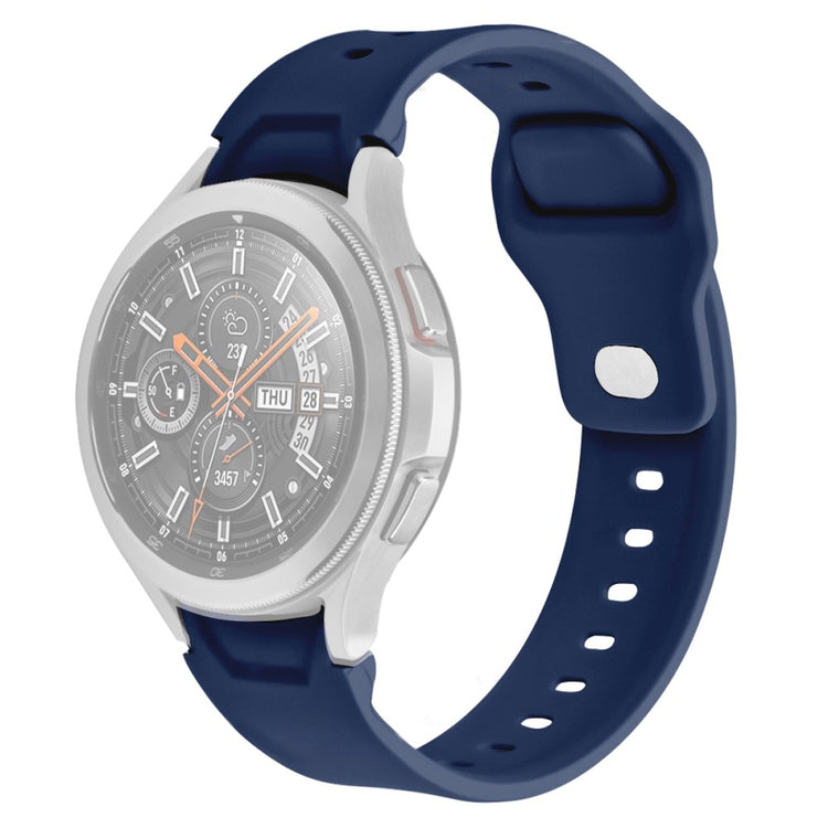  Samsung Galaxy Watch 4 Classic (46mm) / Samsung Galaxy Watch 4 Classic (42mm) Silikone Rem - Blå#serie_9