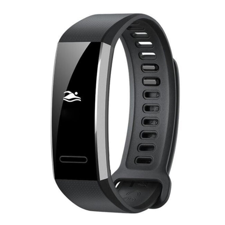 Mega cool Huawei Band 2 Pro / Huawei Band 2 Silikone Rem - Sort#serie_1