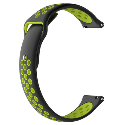 Vildt fint Huawei Watch / Huawei TalkBand B5 Silikone Rem - Sort#serie_6
