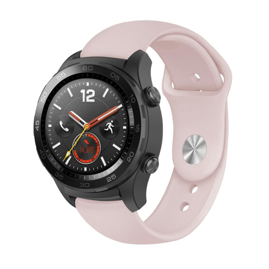 Godt Huawei Watch GT / Huawei Watch Magic Silikone Rem - Pink#serie_4