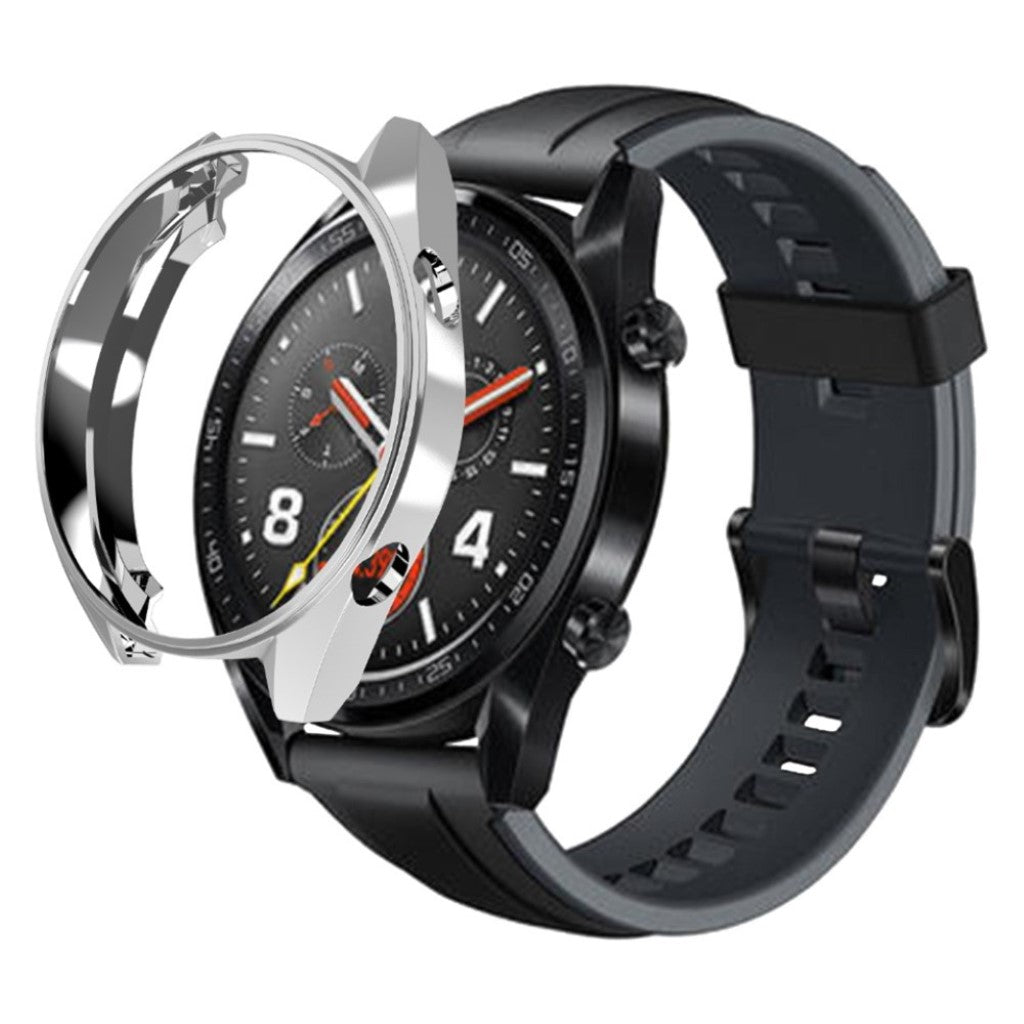 Mega Fint Huawei Watch GT Silikone Cover - Sølv#serie_5