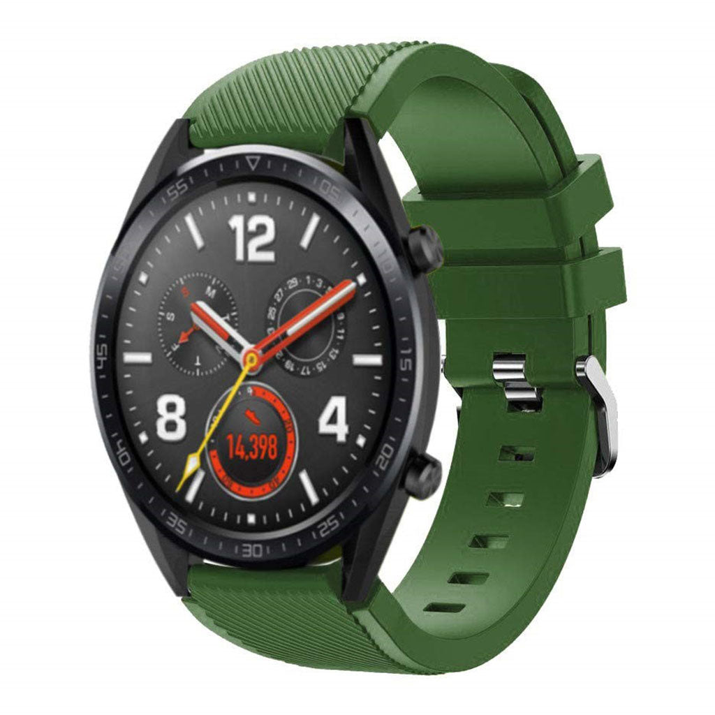Vildt nydelig Huawei Watch GT Silikone Rem - Grøn#serie_6