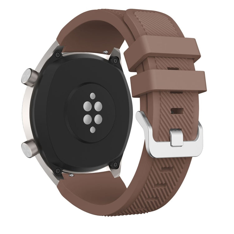 Fed Huawei Watch GT Silikone Rem - Brun#serie_10