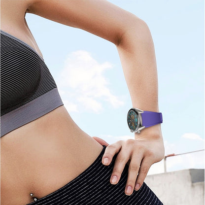 Fed Huawei Watch GT Silikone Rem - Lilla#serie_13